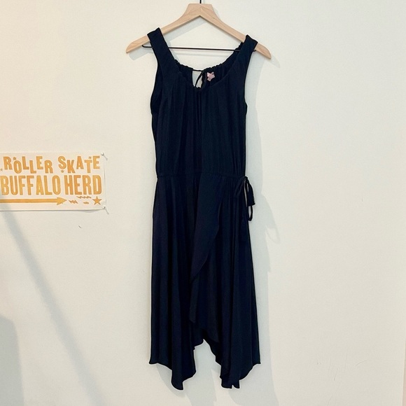 $395 CALYPSO ST BARTH Sarah Asymmetrical Relaxed Fit Modest Midi Dress - Picture 5 of 14